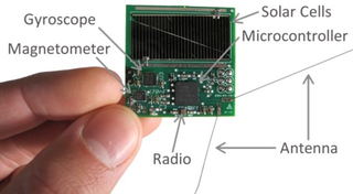 A “chipsat,” an early version of the brain behind our future interstellar spacecraft. Image: Zac Manchester